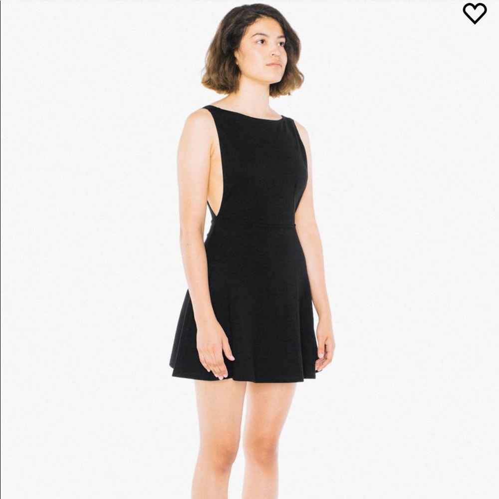 american apparel black skater dress Fay – Classic Fitted Mini Cocktail Dress In Black main image 0